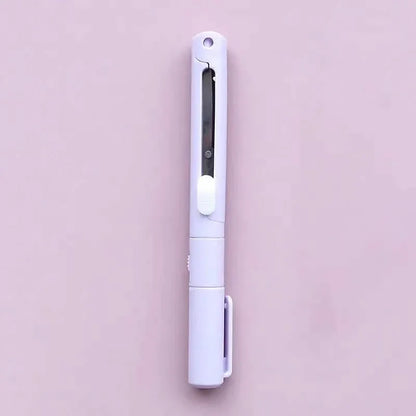3-Pack: 2-in-1 Pen Style Scissors with Paper Cutter