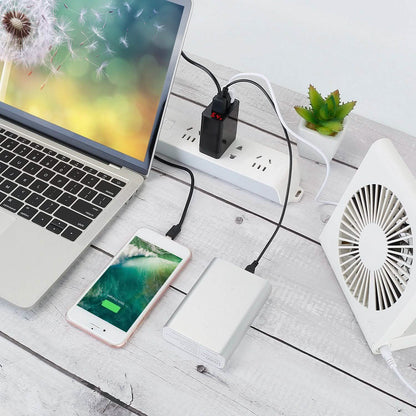 3-Pack: 3-Port USB Wall Charger