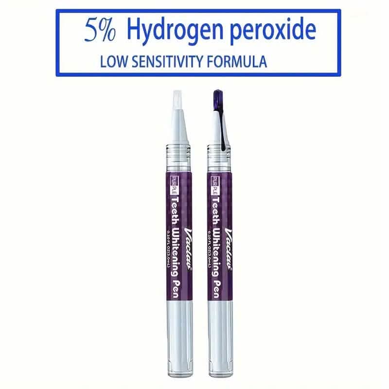 3-Pack: 3ml/0.1fl oz Mint Flavor Purple Teeth Whitening Gel Pen