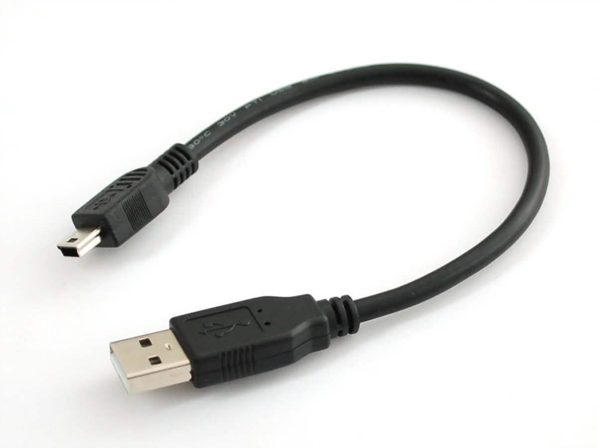 3-Pack: 5" USB Cable 2.0 - Assorted Sizes
