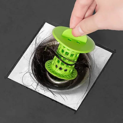 3-Pack: Bathroom Drain Hair Catcher Bath Stopper Plug Sink