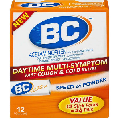 3-Pack: BC Daytime Multi-Symptom Fast Cough & Cold Relief Powders
