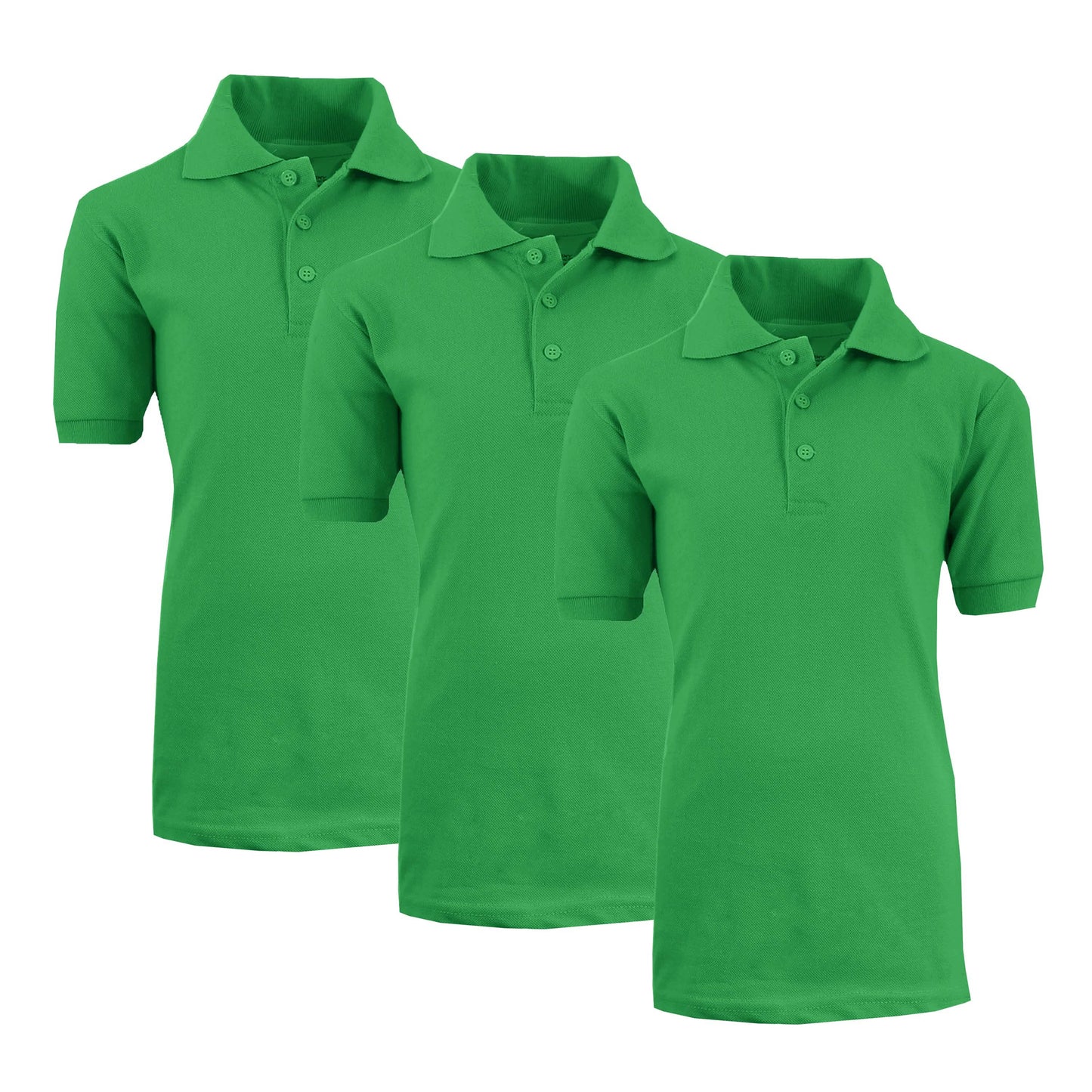 3-Pack: Boys School Uniform Polo