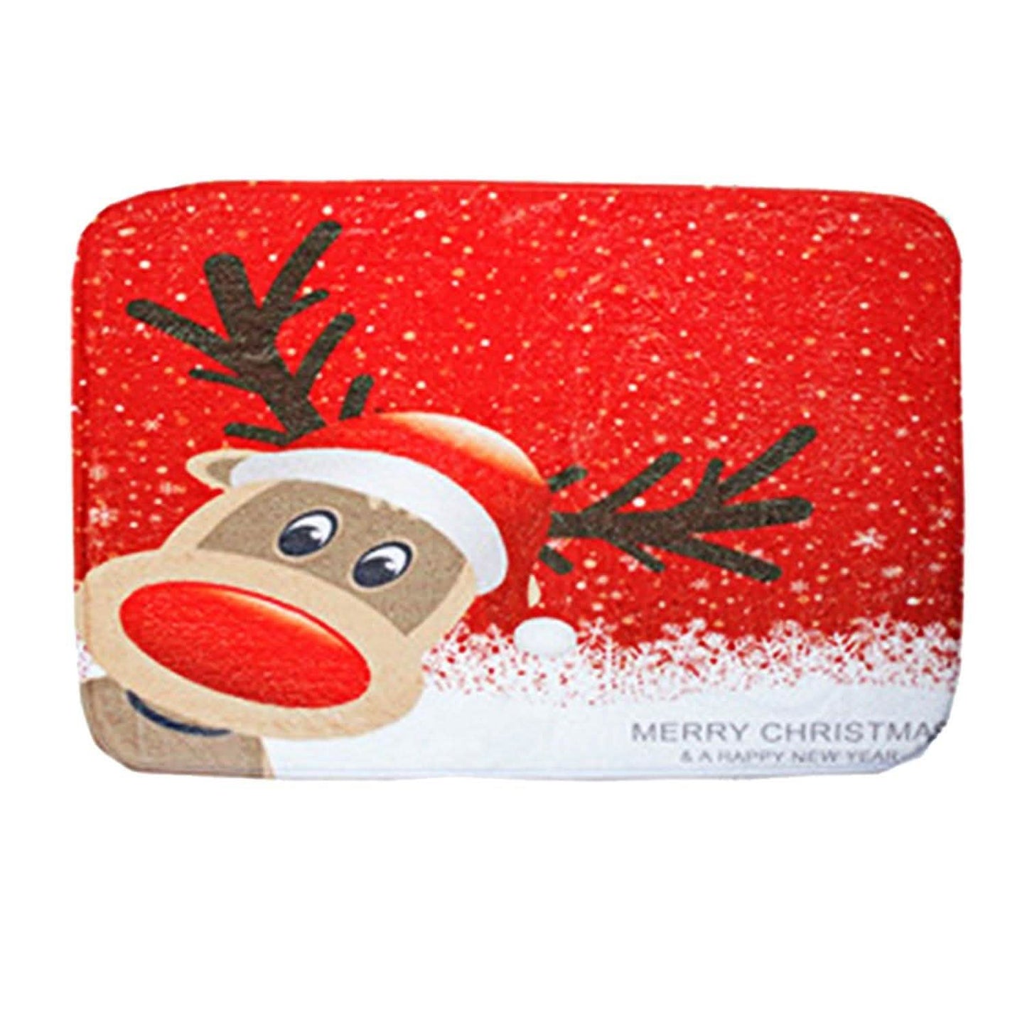 3-Pack: Christmas Bathroom Rugs Set