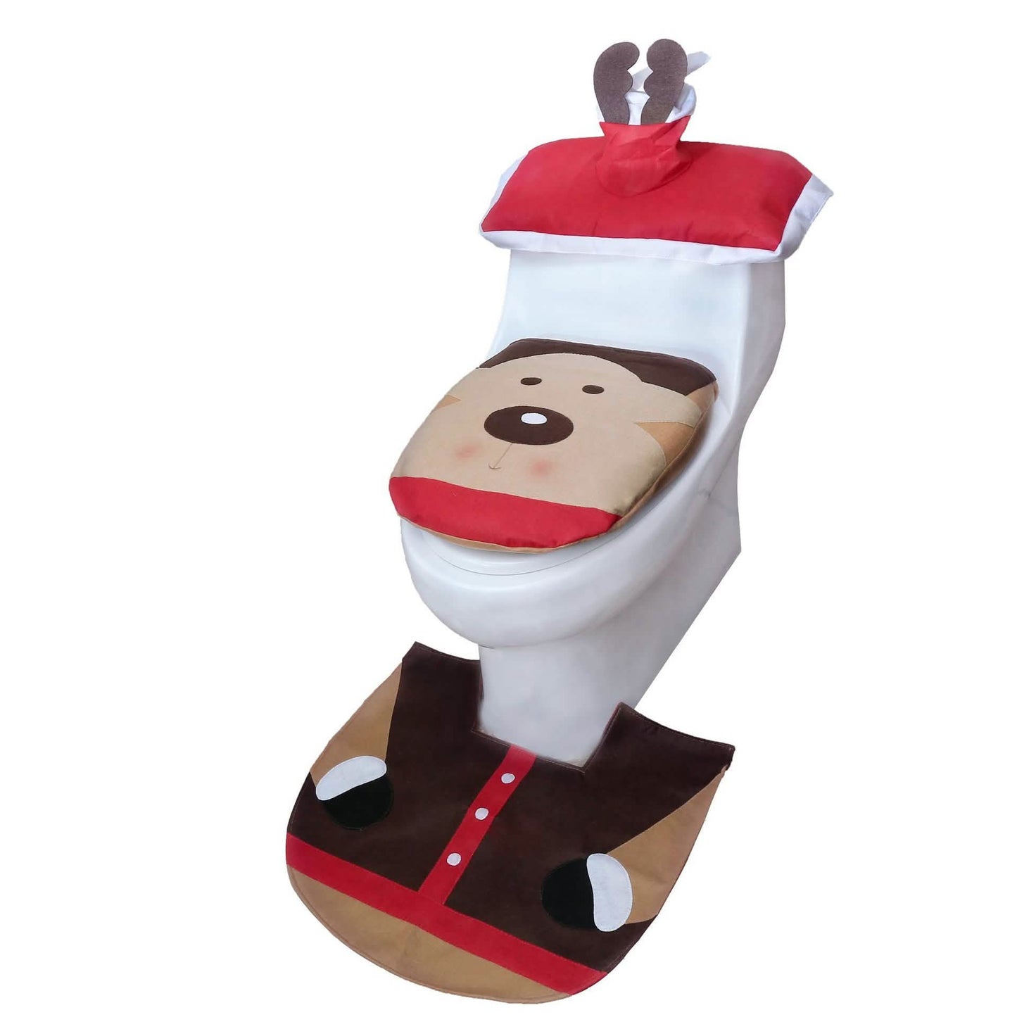 3-Pack: Christmas Fancy Christmas Home Bathroom Decor Set