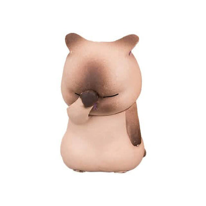 3-Pack: Cute Cat Figurines Miniature Cartoon Animal Decor