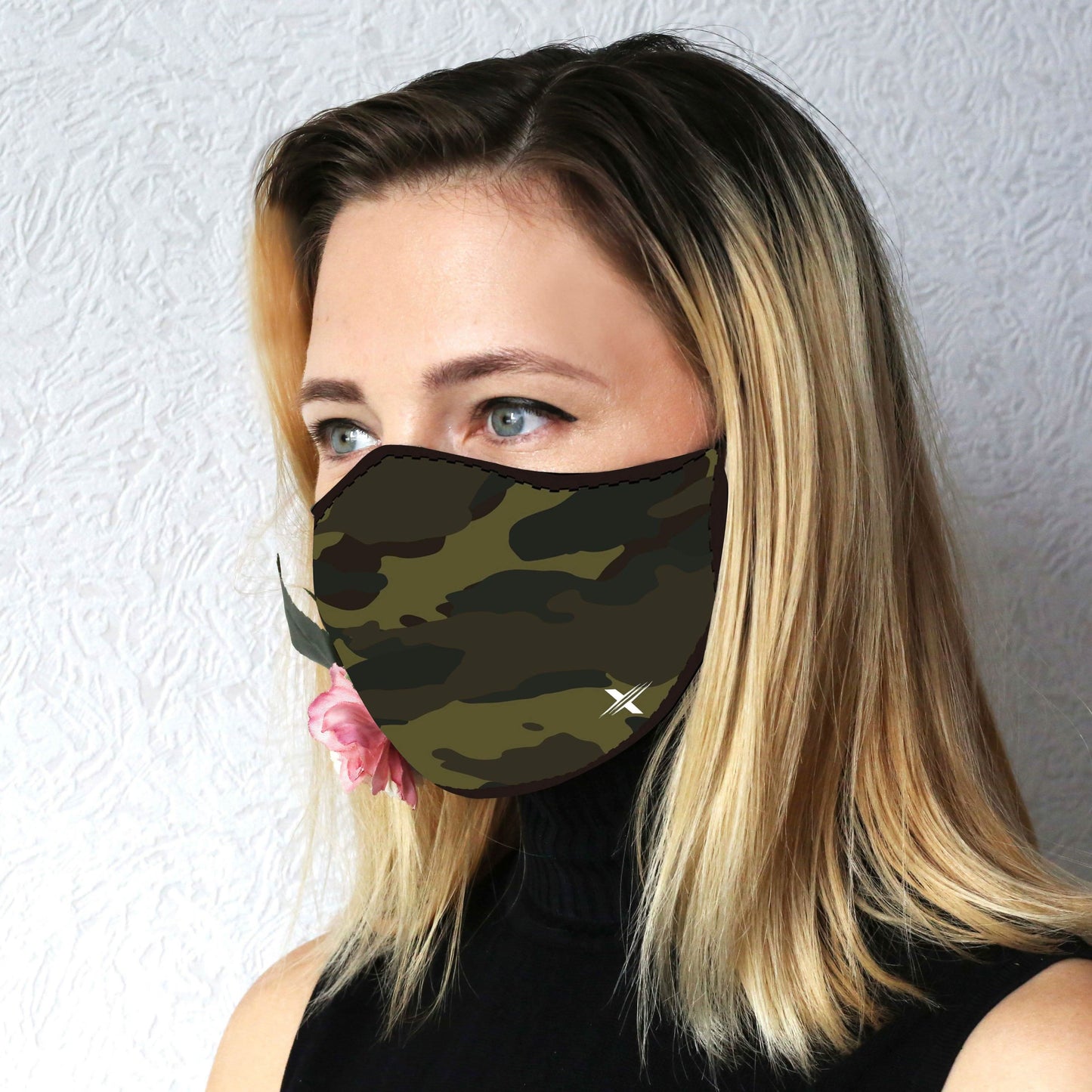 3-Pack: Double Layer Washable & Reusable Non-Medical Face Mask w/ Adjustable Loop