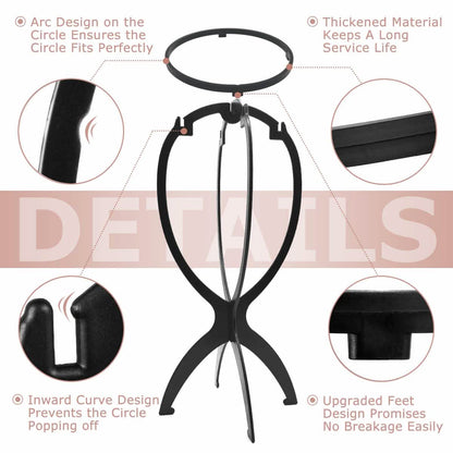 3-Pack: Dreamlover Wig Head Stands for Wigs