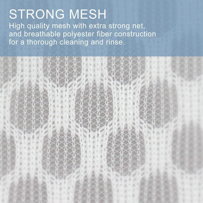 3-Pack: Durable Honeycomb Mesh Laundry Bags