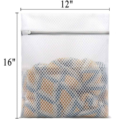 3-Pack: Durable Honeycomb Mesh Laundry Bags