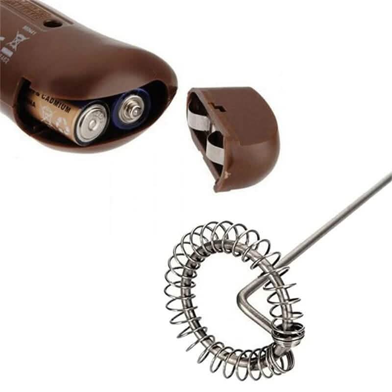 3-Pack: Electric Milk Frother Handheld Whisk