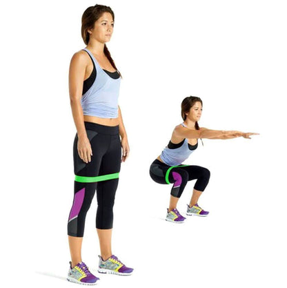 3-Pack: Exercise Resistance Loop Bands Training Belt Stretch Therapy Running Pilates