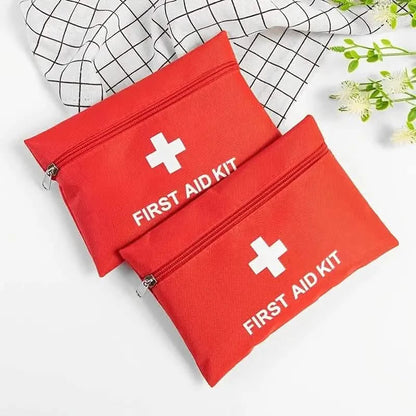 3-Pack: First Aid Kit Bags Nurse Red Medical Tools Bag