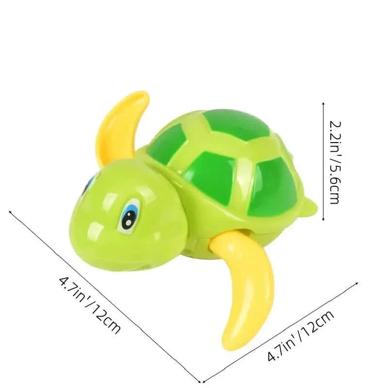 3-Pack: Fun Swimming Turtle Bath Toy