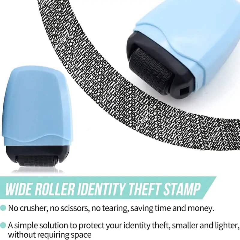 3-Pack: Identity Protection Roller Stamp