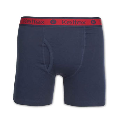 3-Pack: Keltex Men's Cotton Stretch Boxer Briefs