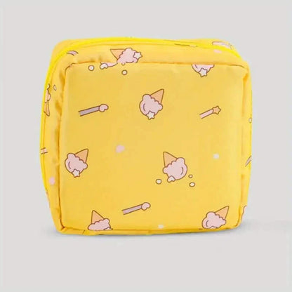 3-Pack: Large Capacity Sanitary Napkin Storage Bag