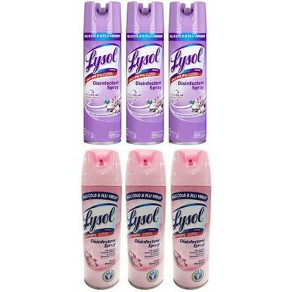 3-Pack: Lysol Disinfectant Spray 12oz