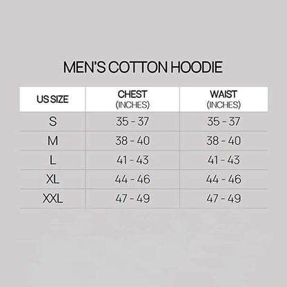3-Pack: Men's Cotton Lightweight Pullover Hoodie with Kangaroo Pocket