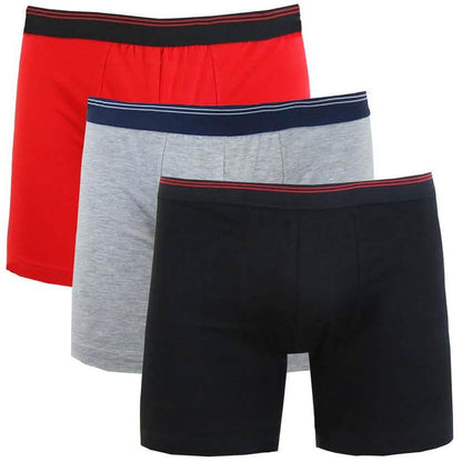 3-Pack: Men's Cotton Stretch Boxer Briefs