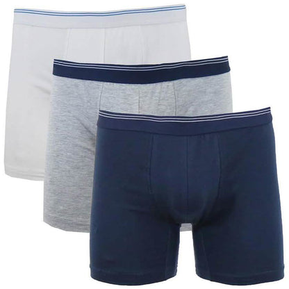 3-Pack: Men's Cotton Stretch Boxer Briefs
