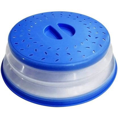 3-Pack: OUZIFISH 10.5 inch Collapsible Food Plate Lid Cover