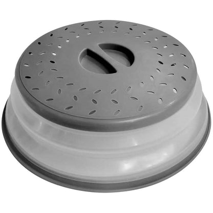 3-Pack: OUZIFISH 10.5 inch Collapsible Food Plate Lid Cover