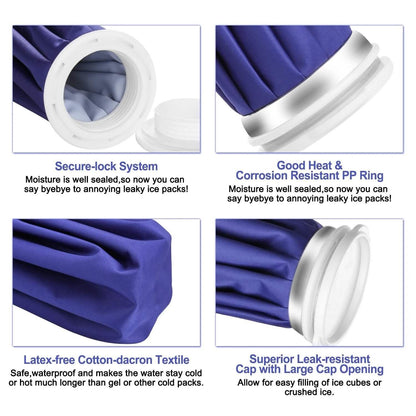 3-Pack: Reusable Ice Bag Pain Relief Heat Pack Sports Injury First Aid