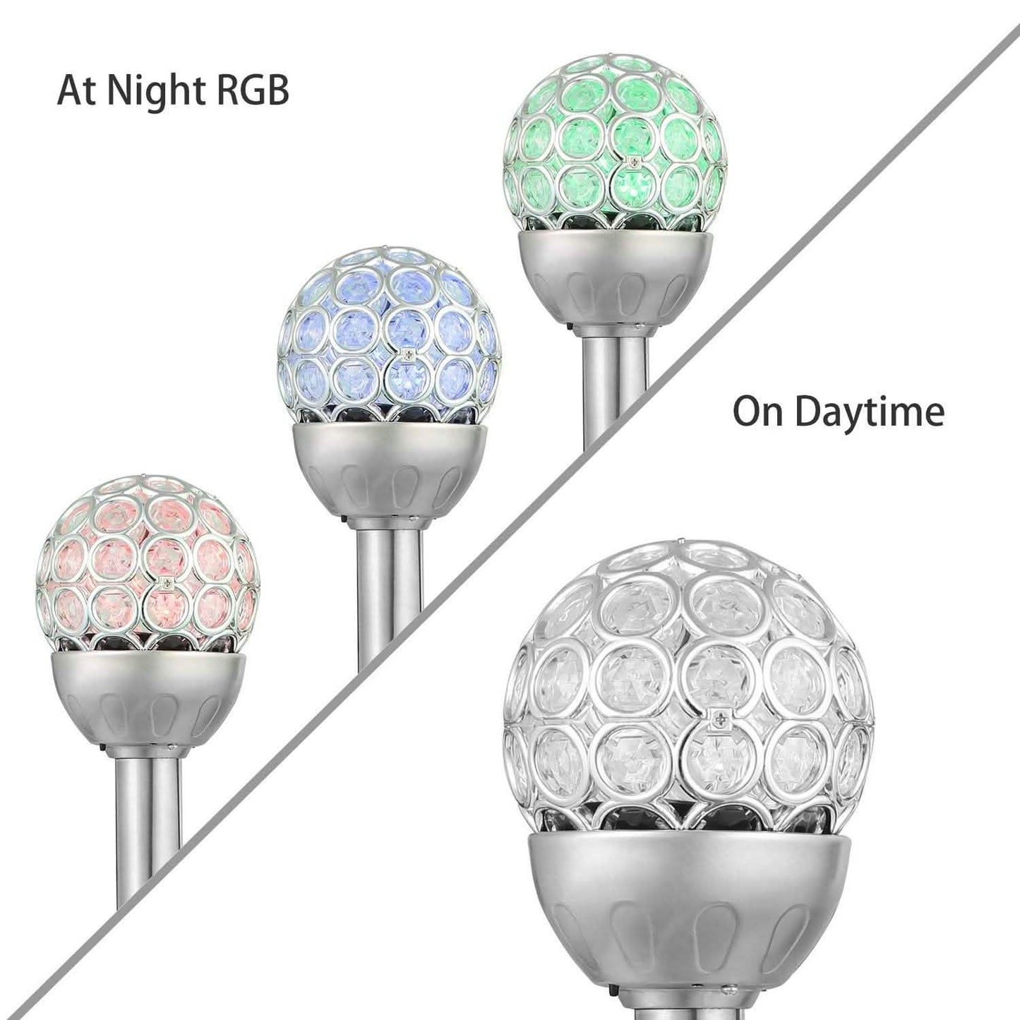 3-Pack: Solarek Outdoor Solar Lights