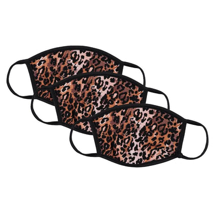 3-Pack: Washable Reusable Non-Medical Fabric Face Masks