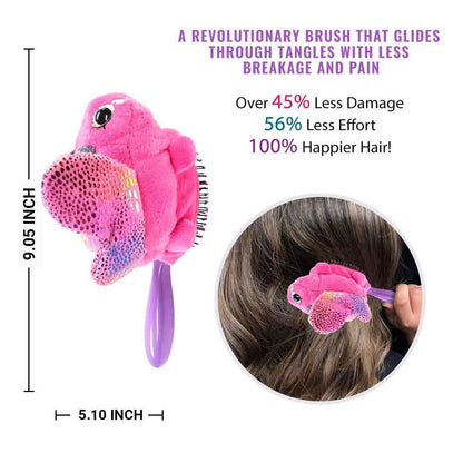 3-Pack: Wet Brush Plush Kid's Detangler with Soft IntelliFlex Bristles for All Hair Types