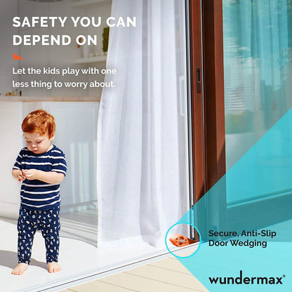 3-Pack: Wundermax Rubber Security Door Stoppers