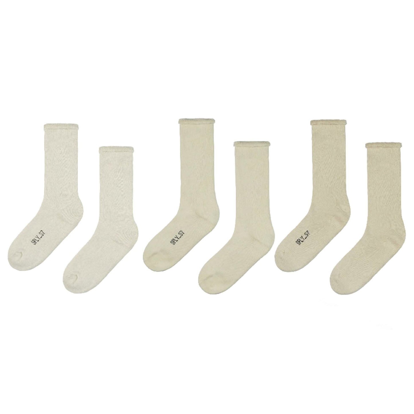 3-Pack: Yeezy Bouclette Socks