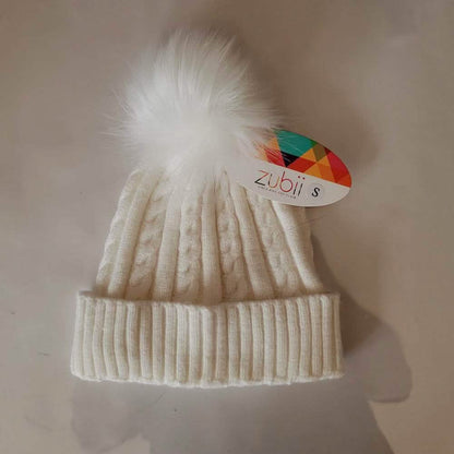 3-Pack: Zubii Kids Winter Stretch Knit Beanie Hats