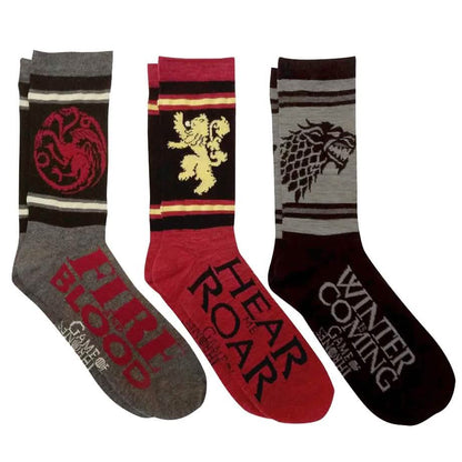 3-Pair: Game of Thrones Houses Box and Targaryen Box