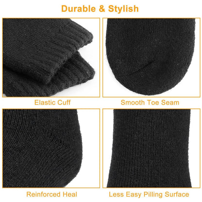 3-Pairs: Men Warm Wool Socks