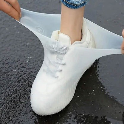3-Pairs: Outdoor Latex Rain Boots Waterproof Shoe Cover