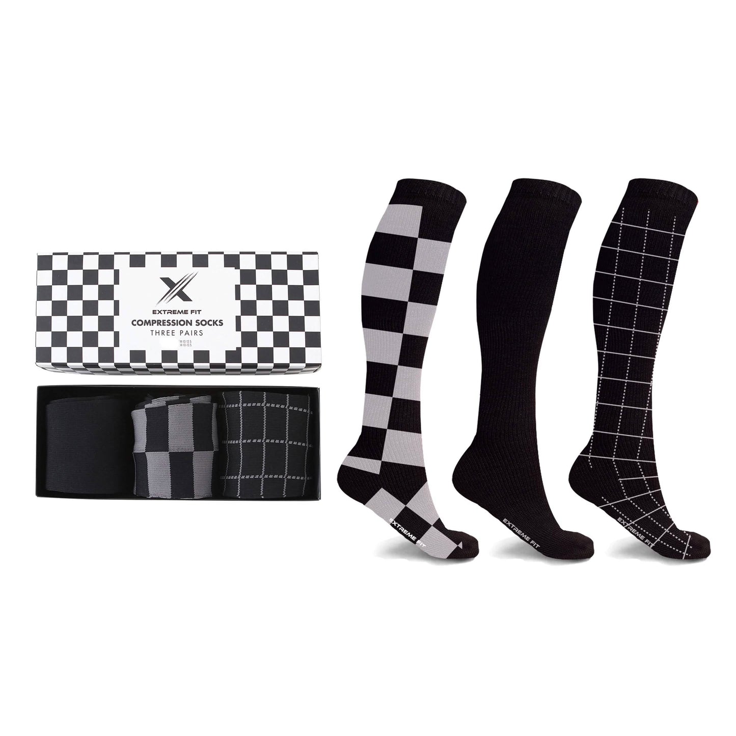 3-Pairs: Perfect Gift Compression Socks