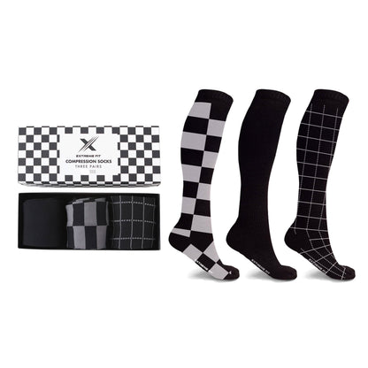 3-Pairs: Perfect Gift Compression Socks