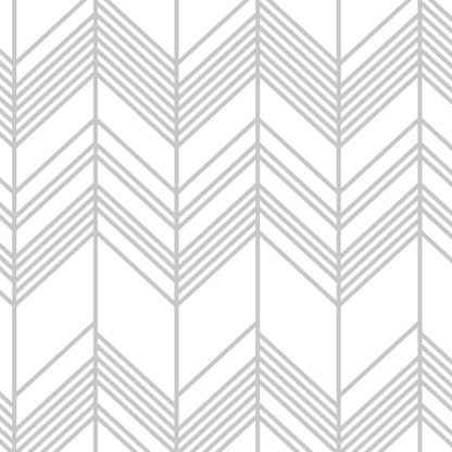 3-Piece: Alps Chevron Patterned Duvet Cover Set