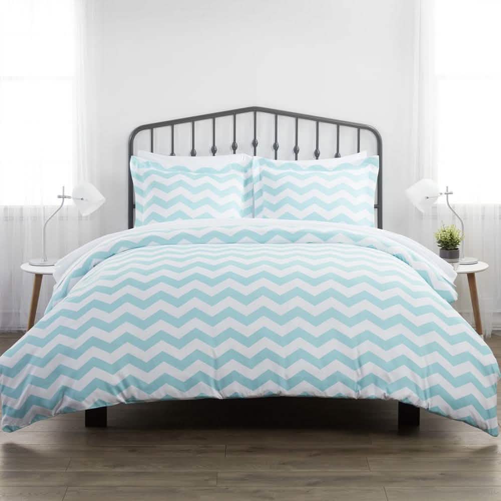 3-Piece: Arrow Patterned Duvet Cover Set