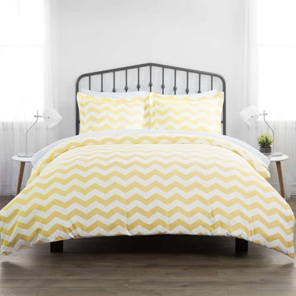 3-Piece: Arrow Patterned Duvet Cover Set
