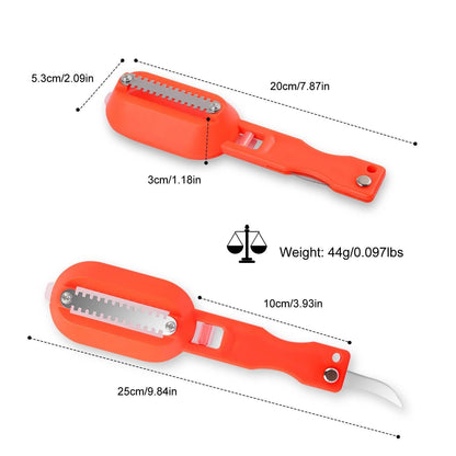 3-Piece: Fish Scale Remover