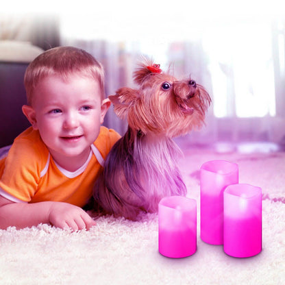 3-Piece: Flameless Votive Candles