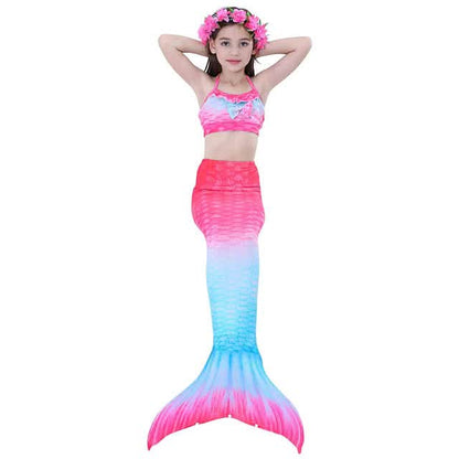 3-Piece: Girls Swimwear Bikini Set