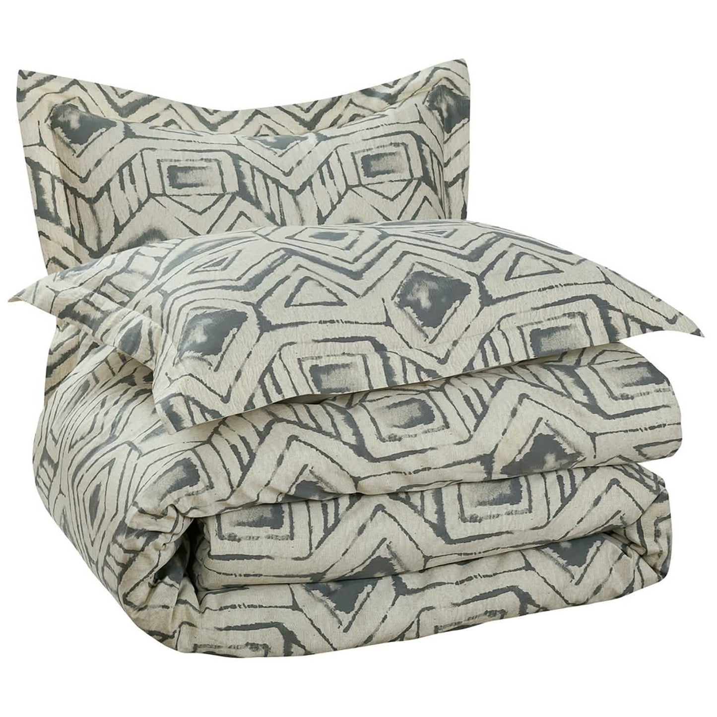 3-Piece: Global Mali Cotton Comforter Set
