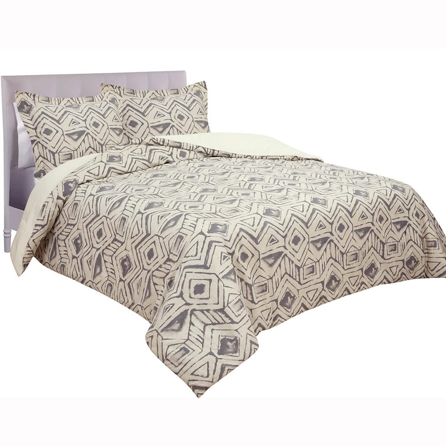 3-Piece: Global Mali Cotton Comforter Set