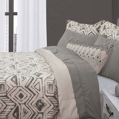 3-Piece: Global Mali Cotton Comforter Set