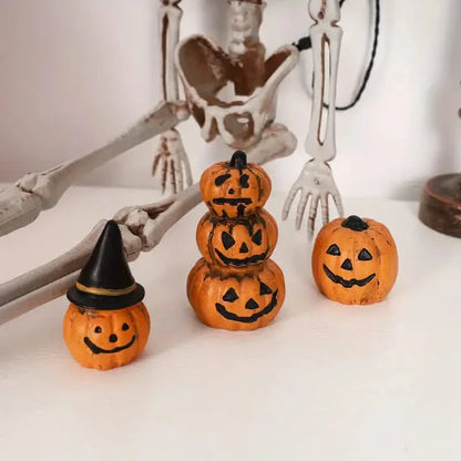 3-Piece: Halloween Pumpkin Decorations