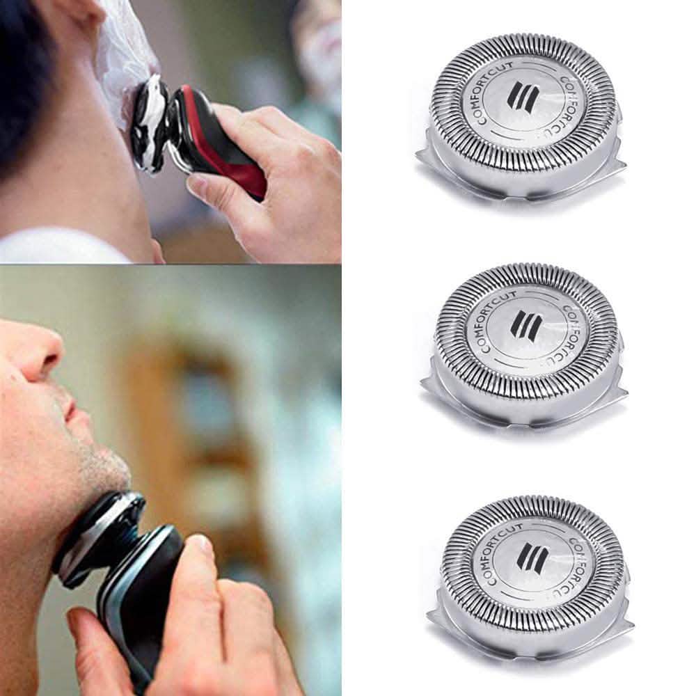 3-Piece: Replacement Shaver Heads for Norelco Philips SH50